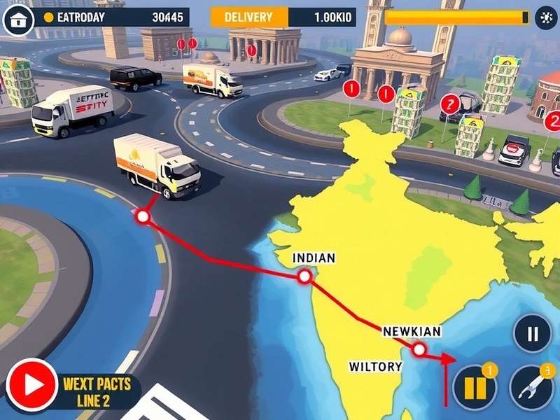 Speedy Shipment strategy guide showing optimal routes